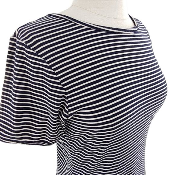 Brandy Melville blue white striped t-shirt dress - Picture 1 of 7
